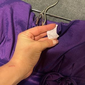 Strapless wedding dress